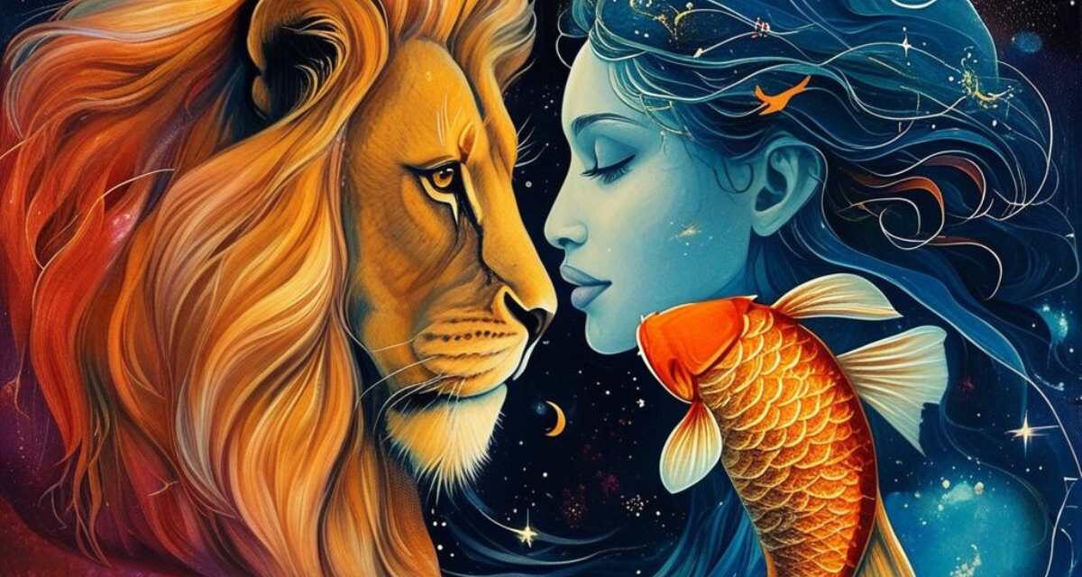 Leone e Pesci: la Combinazione Astrologica che Unisce Forza e Sensibilità, Scopri il Segreto del loro Successo